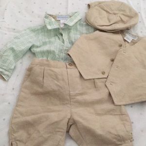 Janie and Jack 6-12 month baby boy outfit